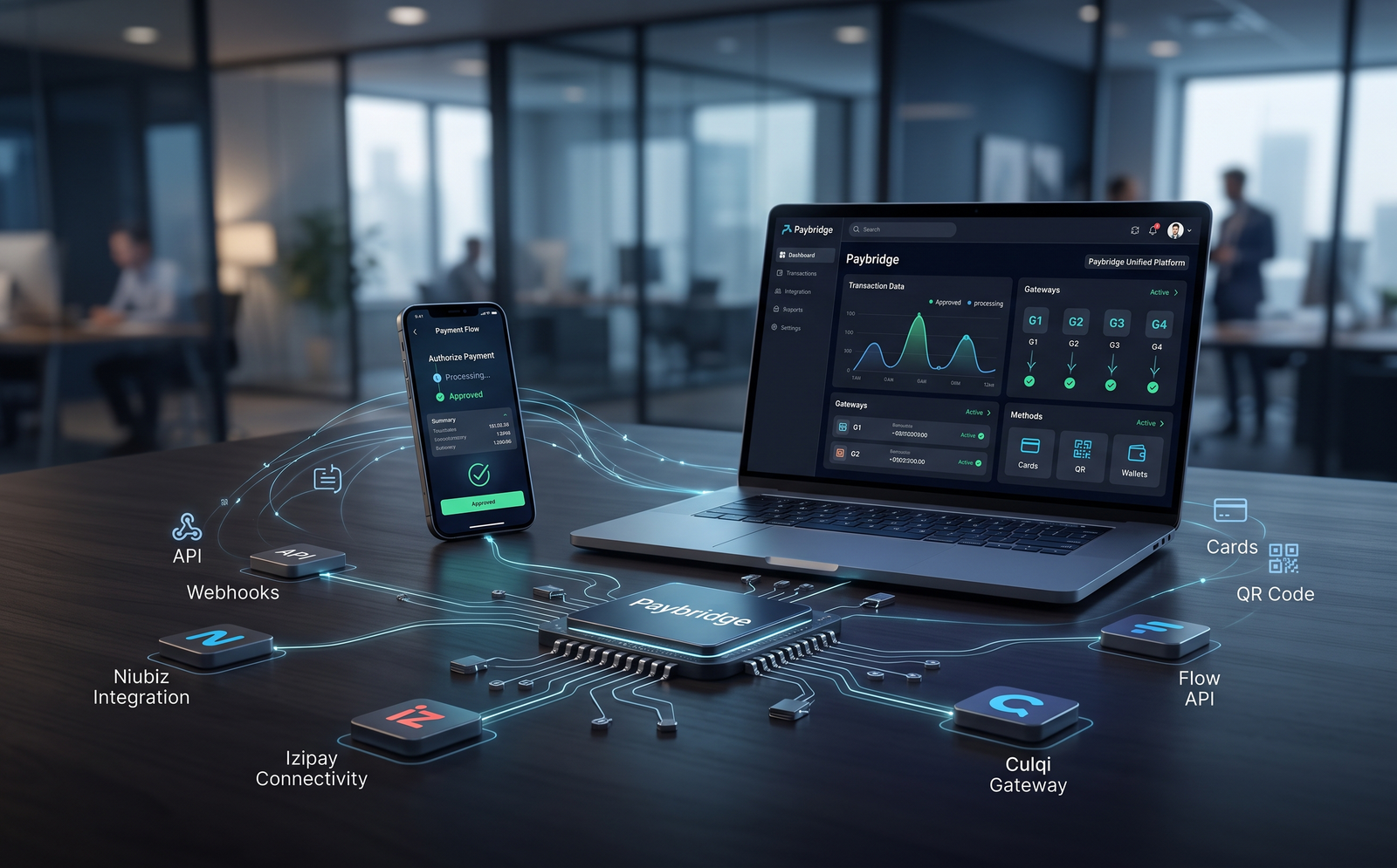 Tecnología de integración con pasarelas y medios de pago digitales